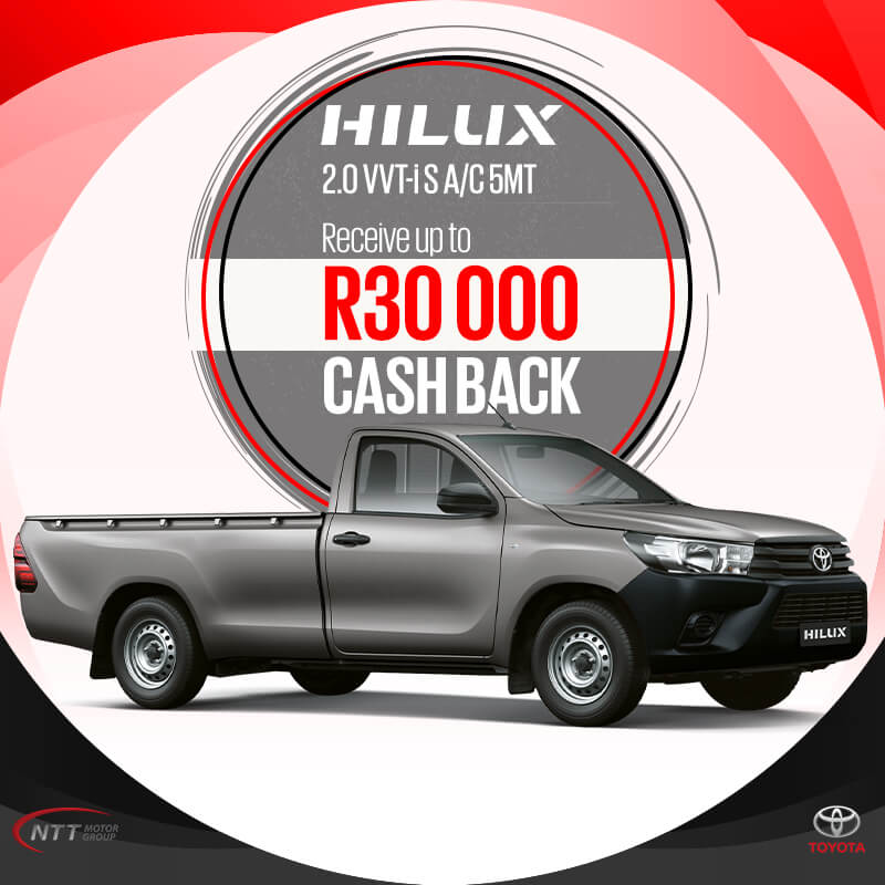 2020 Toyota Hilux 2.0 VVT-i S AC 5MT - NTT Motor Group - Cars for Sale in South Africa