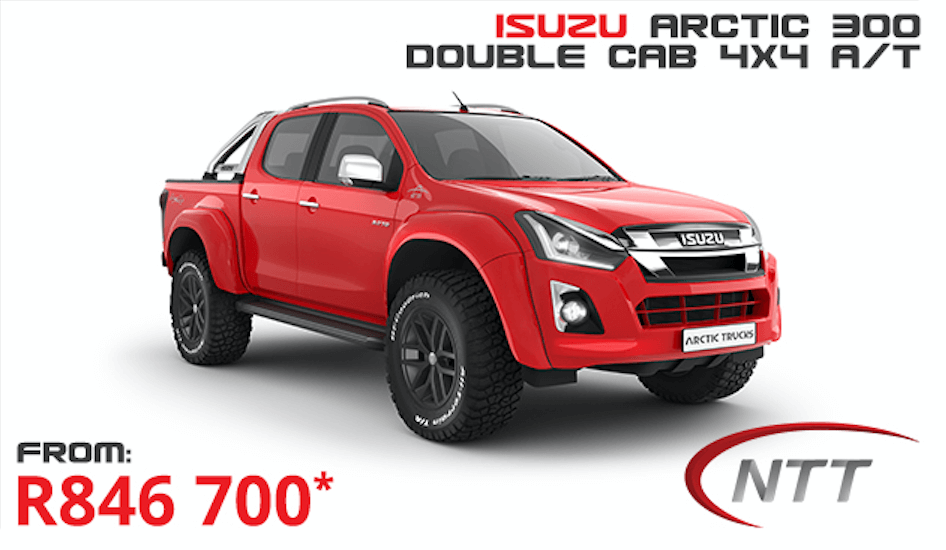 Isuzu D-Max Arctic 300 D/C 4×4 A/T - NTT Motor Group - Cars for Sale in South Africa