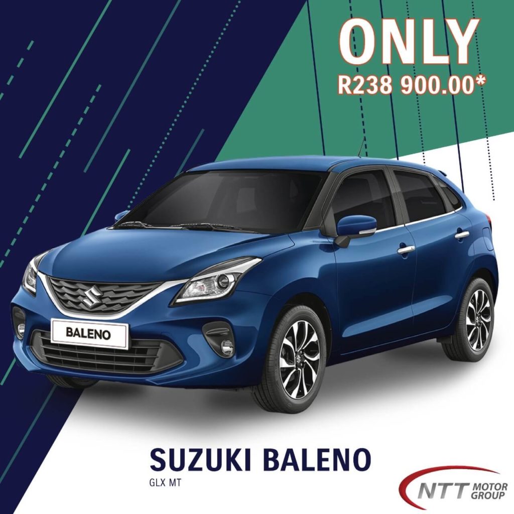 SUZUKI BALENO GLX MT - NTT Motor Group - Cars for Sale in South Africa