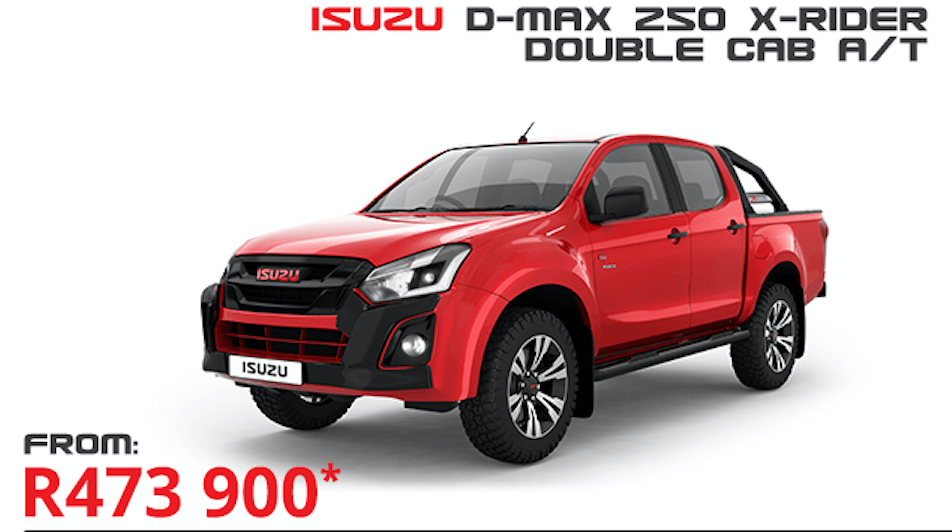 Isuzu D-MAX 250 X-Rider D/C A/T - NTT Motor Group - Cars for Sale in South Africa