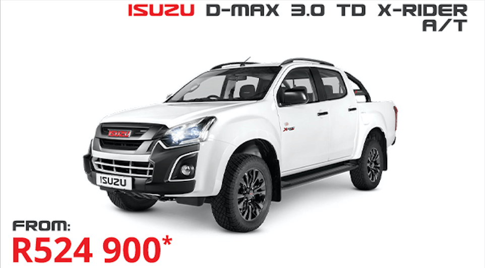 Isuzu D-MAX 3.0 TD X-Rider A/T - NTT Motor Group - Cars for Sale in South Africa
