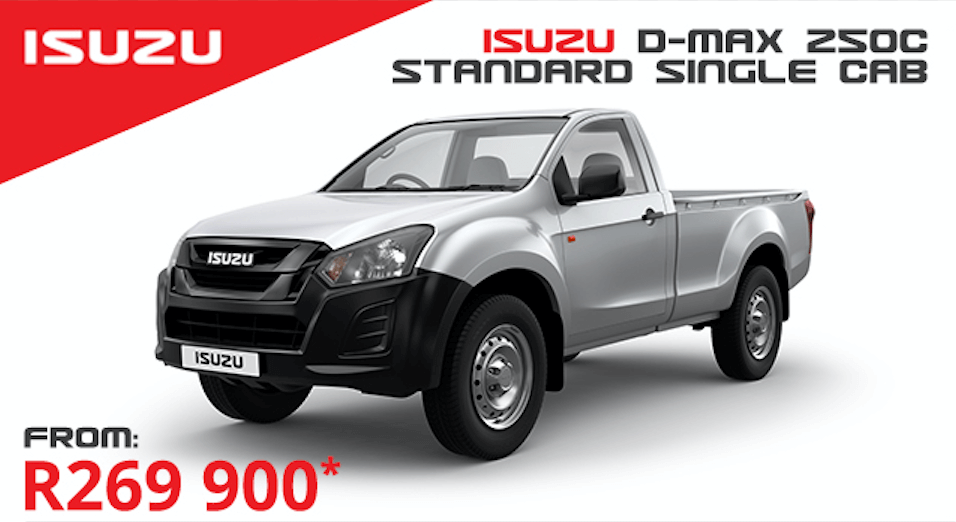 Isuzu D-MAX 250C Standard S/C - NTT Motor Group - Cars for Sale in South Africa